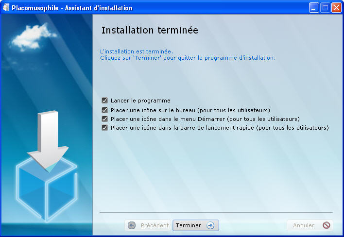 Installation - Etape 3